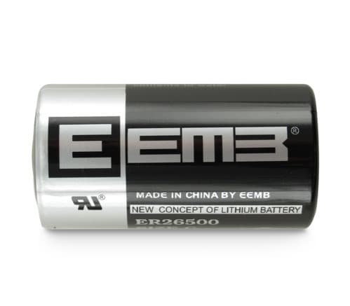 ALPHA ELETTRONICA - Pila Litio Cloruro di Tionile  Li-SOCl2 - ER26500 - C - 3,6V 9000mA