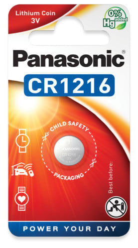 ALPHA ELETTRONICA - Pila Litio - CR1216 - 3V