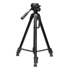 ALPHA ELETTRONICA - Supporto telescopico treppiede da 170cm nero con custodia