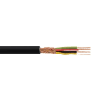 ALPHA ELETTRONICA - Cavo schermato 4x0,22mm² - Nero