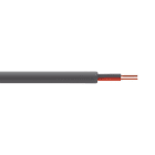 ALPHA ELETTRONICA - Cavo 2x1mm² - guaina in gomma con anime colore rosso e nero