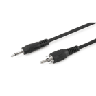 ALPHA ELETTRONICA - Cavo da spina RCA audio a spina jack Ø3,5mm Mono - 1,5m