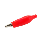 ALPHA ELETTRONICA - Pinza coccodrillo - Rossa