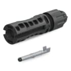 ALPHA ELETTRONICA - Connettore MC4-Evo 2 - Maschio Volante - 1.500V - Per cavo 4-6mm² - Stäubli PV-KST4-EVO 2/6I-UR