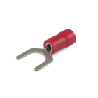 ALPHA ELETTRONICA - Terminale a forcella preisolato - 6,5mm - Adatto per cavo 0,5-1,5mm²