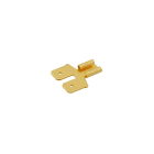 ALPHA ELETTRONICA - Adattatore da Presa faston 6,3mm a due Spine faston 6,3mm