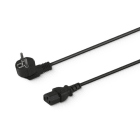 ALPHA ELETTRONICA - Cavo da spina tedesca 90° a Presa IEC320 C13 - 1,5m