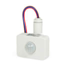 ALPHA ELETTRONICA - Sensore di movimento PIR per faretti 230V - Tre regolazioni (Tempo, Sensibilità, Lux) - Bianco