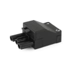 ALPHA ELETTRONICA - Presa volante anti estrazione 16A 500V -  2P+T - contatto femmina