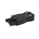 ALPHA ELETTRONICA - Presa volante 16A 500V - 2 poli + terra femmina - con pressacavo - IP20