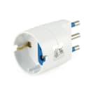 ALPHA ELETTRONICA - Adattatore da spina 3 poli 16A a presa tedesca