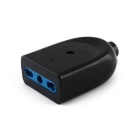 ALPHA ELETTRONICA - Presa volante bipasso 10/16A - Nera