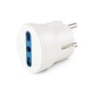 ALPHA ELETTRONICA - Adattatore da spina tedesca a presa bipasso