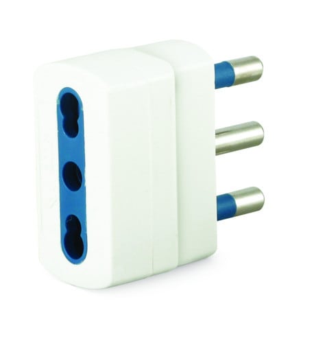 ALPHA ELETTRONICA - Adattatore da spina 16 A a presa bipasso