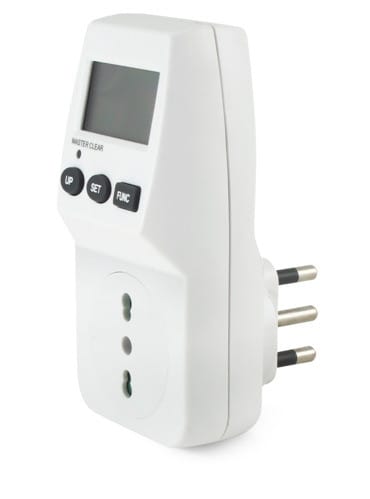 ALPHA ELETTRONICA - Misuratore Consumo Elettrico - Power meter 3600W