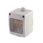 ALPHA ELETTRONICA - Contenitore stagno 2 moduli IP55 - Serie Astra
