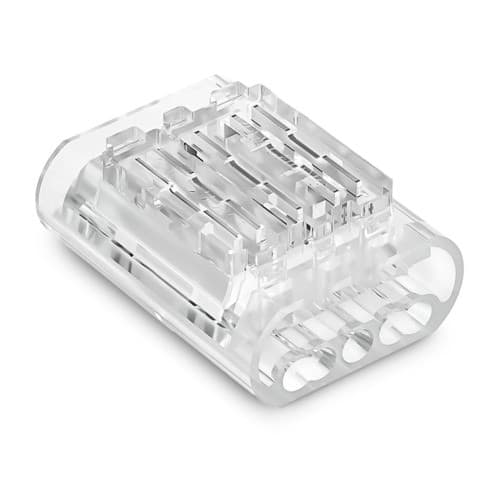 ALPHA ELETTRONICA - Connettore giunzione a pressione 5 poli 4,5A - 0,35-0,52mm²