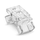ALPHA ELETTRONICA - Connettore per PCB 8mm ad angolo - Strip/Strip - Per strisce SMD/COB monocolore IP65 - Serie River