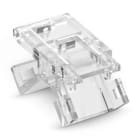 ALPHA ELETTRONICA - Connettore per PCB 10mm ad angolo - Strip/Strip - Per strisce SMD/COB monocolore IP65 - Serie River