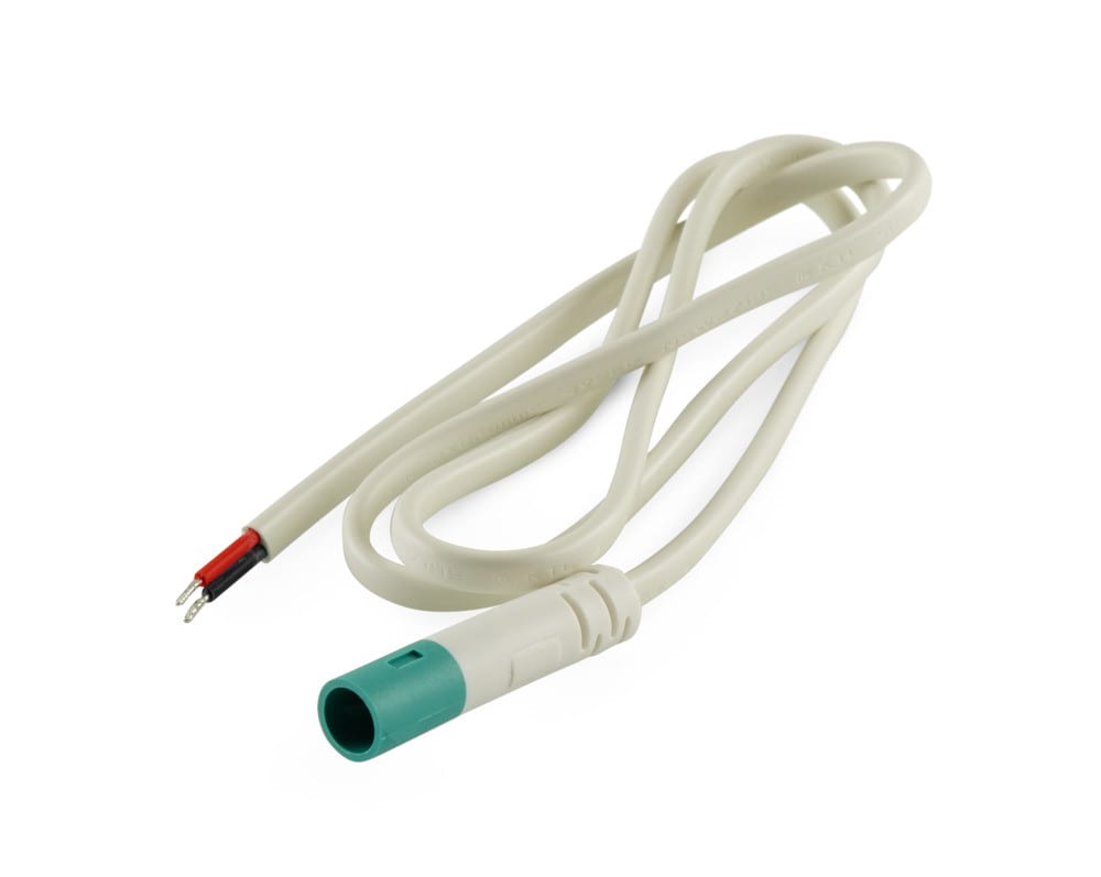 ALPHA ELETTRONICA - Cavo da connettore 2 Pin Femmina a Fili liberi - 0.7m
