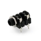 ALPHA ELETTRONICA - Presa jack da pannello Ø6,3mm 2 contatti aperti