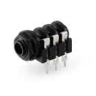 ALPHA ELETTRONICA - Presa Jack da pannello Ø6,3mm 6 poli con contatto di scambio