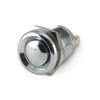 ALPHA ELETTRONICA - Pulsante momentaneo antivandalo ø19mm - 1P - SPST - OFF/(ON) - N.A. - 2A@250Vac - 2 term. vite