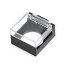 ALPHA ELETTRONICA - Cover in plastica con sportellino per pulsanti ø16mm