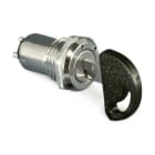 ALPHA ELETTRONICA - Deviatore a chiave 1P - on/on - Terminali a saldare - Chiave inserita (No Key-pull)