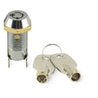 ALPHA ELETTRONICA - Interruttore a chiave 1P - ON/OFF -  faston 6,3mm