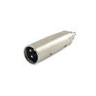 ALPHA ELETTRONICA - Adattatore da spina 3 poli a spina RCA