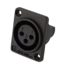 ALPHA ELETTRONICA - Presa XLR da pannello - 3 poli