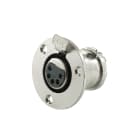 ALPHA ELETTRONICA - Presa XLR da pannello con fermo di bloccaggio - 5 poli