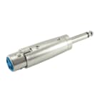 ALPHA ELETTRONICA - Adattatore da presa 3 poli a spina jack Ø6,3mm Mono