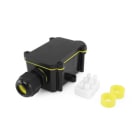 ALPHA ELETTRONICA - Scatola di giunzione due vie - morsetto incluso 3 poli - 24A 450V - IP68