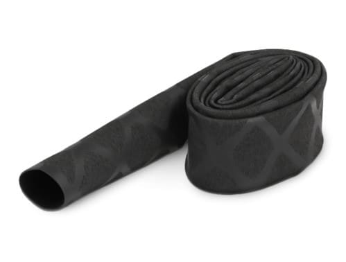 ALPHA ELETTRONICA - Guaina termorestringente antiscivolo - Restringimento 2:1 - ø15mm - Nero - 1m