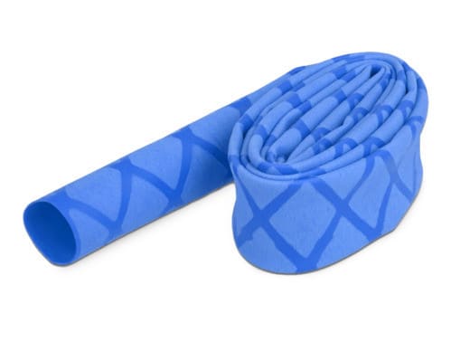 ALPHA ELETTRONICA - Guaina termorestringente antiscivolo - Restringimento 2:1 - ø15mm - Blu - 1m