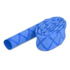 ALPHA ELETTRONICA - Guaina termorestringente antiscivolo - Restringimento 2:1 - ø15mm - Blu - 1m