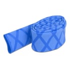 ALPHA ELETTRONICA - Guaina termorestringente antiscivolo - Restringimento 2:1 - ø20mm - Blu - 1m