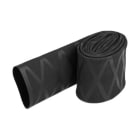 ALPHA ELETTRONICA - Guaina termorestringente antiscivolo - Restringimento 2:1 - ø30mm - Nero - 1m