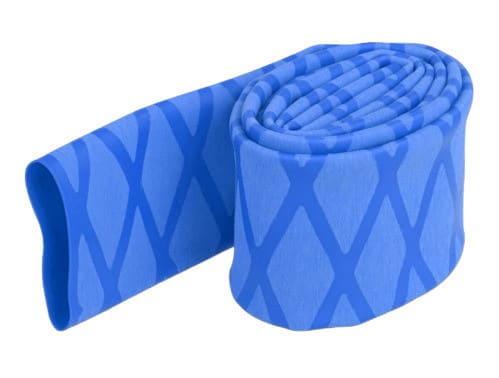 ALPHA ELETTRONICA - Guaina termorestringente antiscivolo - Restringimento 2:1 - ø30mm - Blu - 1m