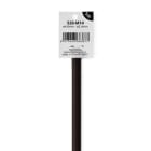 ALPHA ELETTRONICA - Guaina termorestringente - Poliolefina - Restringimento 2:1 - ø4,8mm - Nera - 1m
