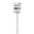 ALPHA ELETTRONICA - Guaina termorestringente - Poliolefina - Restringimento 2:1 - ø4,8mm - Trasparente - 1m