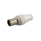 ALPHA ELETTRONICA - Presa coassiale per TV Ø9,5mm completamente schermata