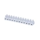ALPHA ELETTRONICA - Morsetti "mammut" a vite adatto per cavi 0,5-4mm² - Stecca 12 poli