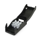 ALPHA ELETTRONICA - Morsetto a pressione adatto per cavi 0,5-2,5mm² - con box di protezione contatti - 3 poli