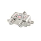ALPHA ELETTRONICA - Partitore SAT 5-2400MHz - 2 uscite - connettori F orizzontali