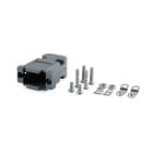 ALPHA ELETTRONICA - Per connettori vaschetta D-Sub - DE-9 / HD DE-15 - Adatta per cavo ø7,3mm
