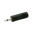 ALPHA ELETTRONICA - Adattatore da spina Jack Ø3,5mm Mono a presa Jack Ø6,3mm Stereo