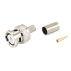 ALPHA ELETTRONICA - Spina BNC a crimpare per cavo RG59 ø6mm